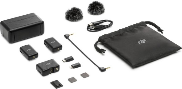 Беспроводной микрофон DJI Mic (FCC) (2TX + 1RX + Charging Case)